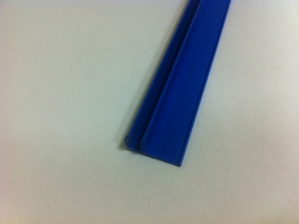 ELKAMET taśma na plexi 4mm niebieska RAL 5016